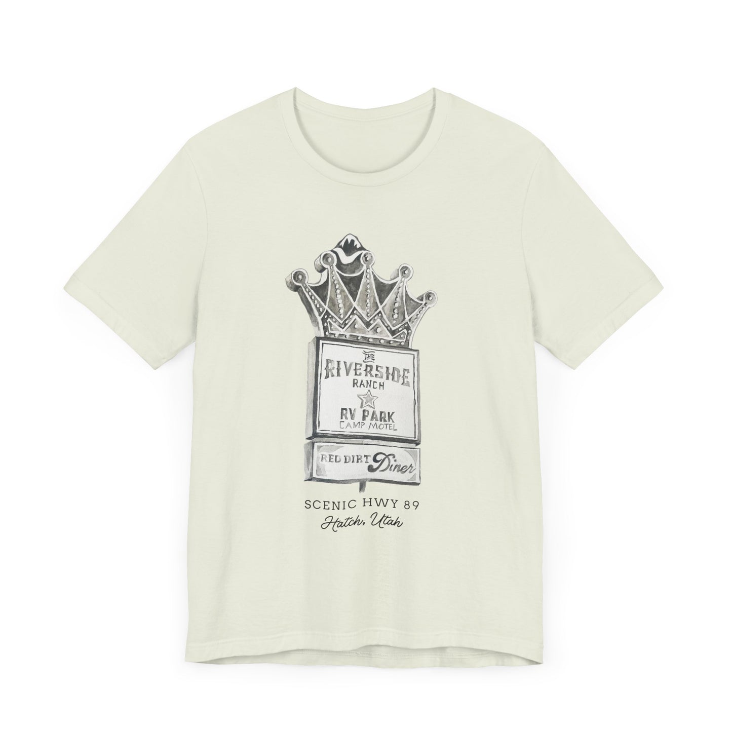 Vintage Riverside Ranch Sign Tshirt