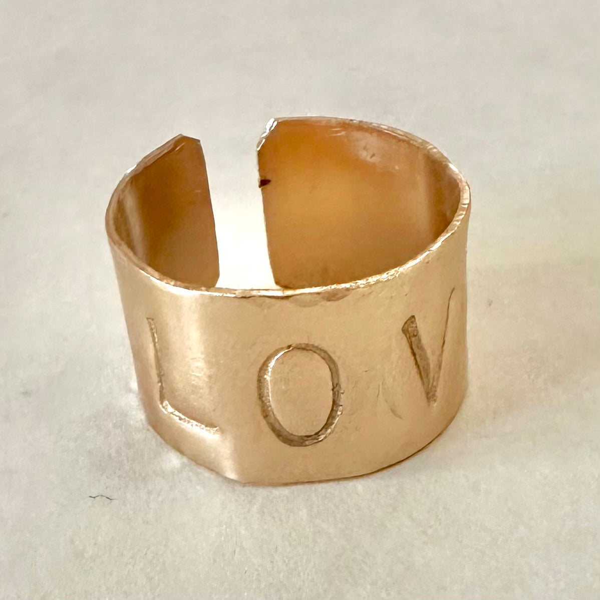 RING "Love" Cuff Ring
