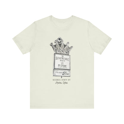 Vintage Riverside Ranch Sign Tshirt