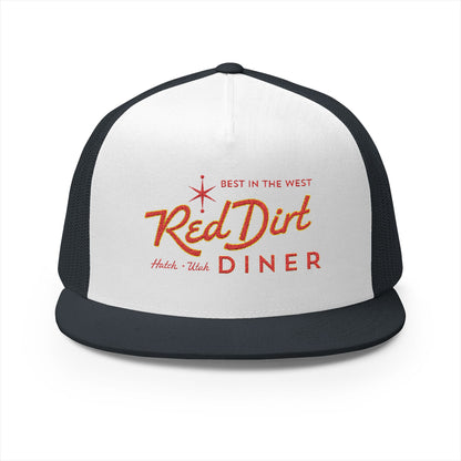 RedDirt Diner 5 Panel Trucker Cap - Best in the West Embroidery