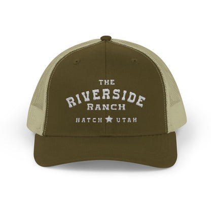 The Riverside Ranch BASE CAMP Trucker Snapback