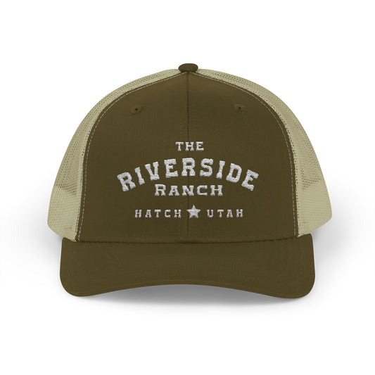 The Riverside Ranch BASE CAMP Trucker Snapback