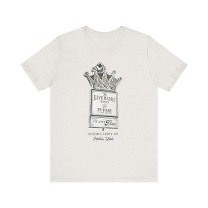 Vintage Riverside Ranch Sign Tshirt